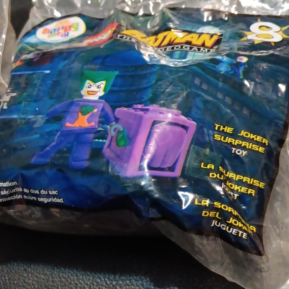 5 LEGO Batman McDonald's Happy Meal - # 1-3-4-5-8 2008